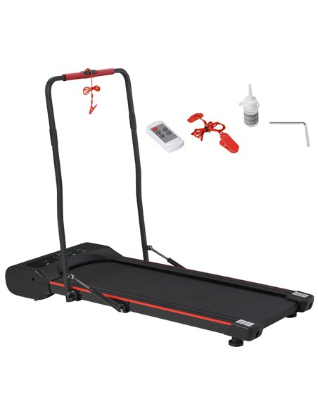 HOMCOM Foldable Walking Treadmill 1-6km/h LED Remote Black A90-224 - pic 133445 | FastDaddyshop