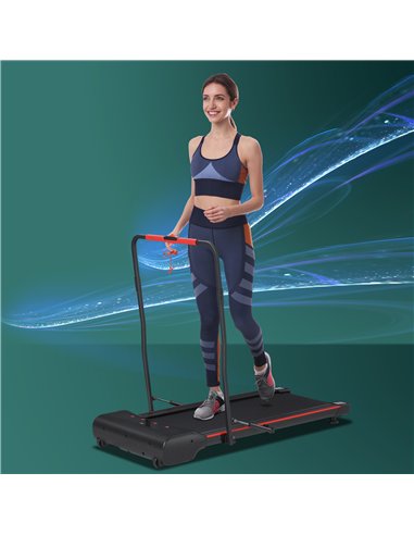 HOMCOM Foldable Walking Treadmill...
