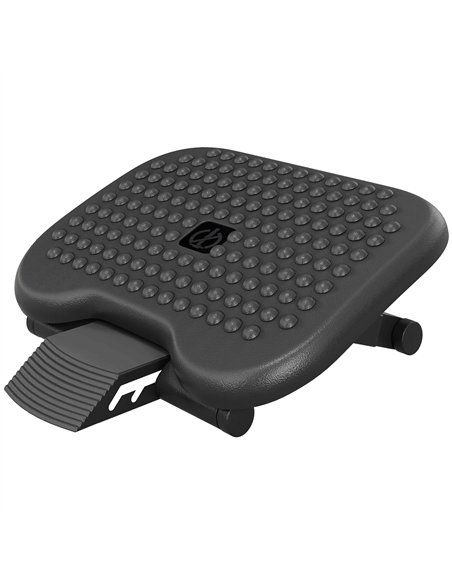 HOMCOM Ergonomic Adjustable Footrest Black 922-002V70BK - pic 133580 | FastDaddyshop