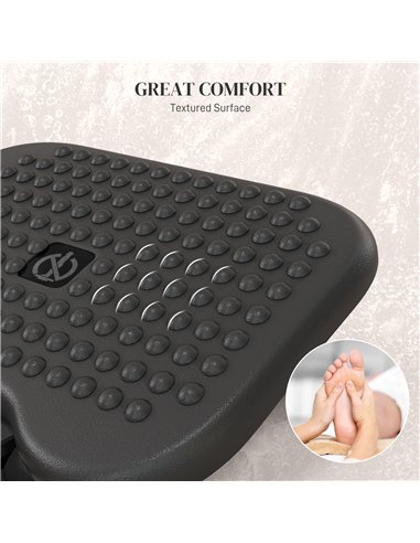 HOMCOM Ergonomic Adjustable Footrest...