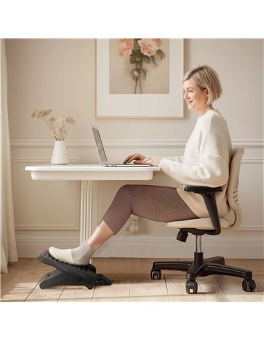 HOMCOM Ergonomic Adjustable Footrest...