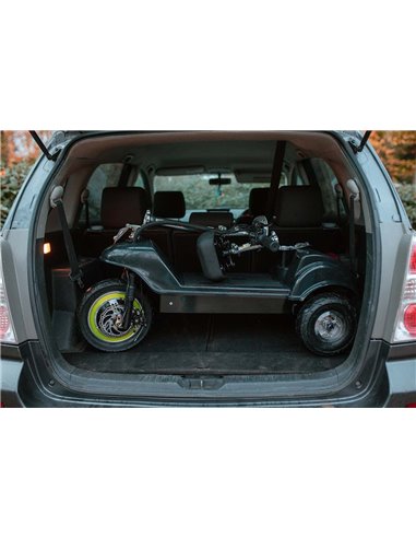 Zipper Folding 3 Wheel electric mobility scooter with seat 350W - photo12