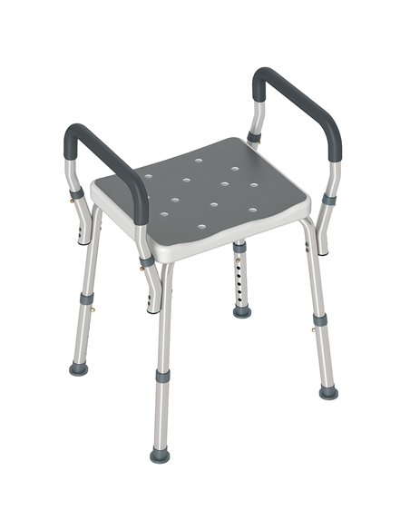 HOMCOM 57-69cm Aluminium Frame Bath Seat - pic 133850 | FastDaddyshop