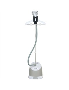 HOMCOM 1800W Standing Clothes Steamer, with Accessories - Grey