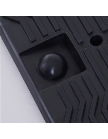 DURHAND 2 Pieces Car Ramps Heavy Duty 5 Ton Motorhome Levelling Ramps, Plastic Garage Workshop Car Lift, Portable Automotive Veh - pic 133974 | FastDaddyshop