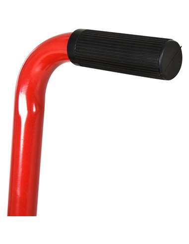 DURHAND 150KG Steel Motorbike Jack Lift Rubber Platform Crank Lift Manual Repair Clean Hoist Table Assist Off-Road Dirt Bike Sta