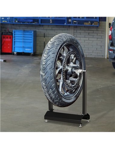 DURHAND Motorcycle Bicycle Wheel Lifting Balance Stand, Motorbike Portable Stand, Rotating Adjustment Wheel