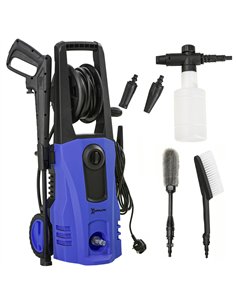 DURHAND 1800W High Pressure Washer, 150 Bar Pressure, 510 L/h Flow, High-Performance Portable Power Jet Wash Cleaner Blue