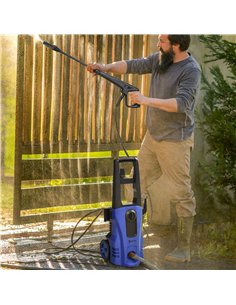 DURHAND High Pressure Washer, 150 Bar Pressure, 510 L/h Flow, 1800W, High-Performance Portable Power Jet Wash Cleaner, Blue 2