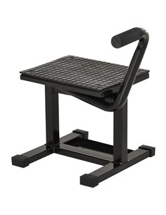 DURHAND Steel Motorbike Jack Lift, 27.5 / 39.5 Hcm - Black