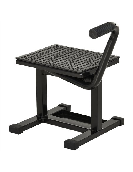 DURHAND Steel Motorbike Jack Lift, 27.5 / 39.5 Hcm - Black - pic 134309 | FastDaddyshop