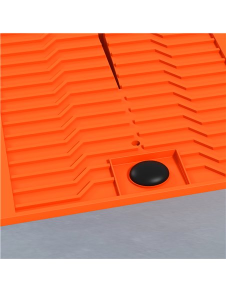 DURHAND 2 Pieces Car Ramps Heavy Duty 5 Ton Motorhome Levelling Ramps, Plastic Garage Workshop Car Lift, Portable Automotive Veh - pic 134325 | FastDaddyshop
