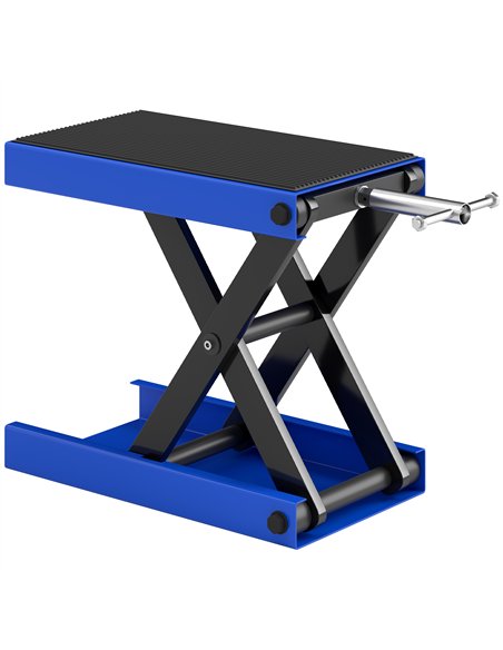 DURHAND 500KG Motorcycle Lift Scissor Jack, Height Adjustable Motorbike Stand with Anti-Slip Wide Deck, Heavy Duty Steel Motorbi - pic 134354 | FastDaddyshop