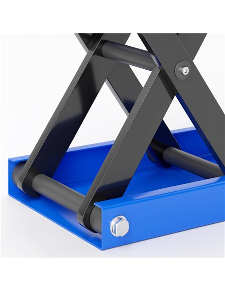 DURHAND 500KG Motorcycle Lift Scissor Jack, Height Adjustable Motorbike Stand with Anti-Slip Wide Deck, Heavy Duty Steel Motorbi - pic 134362 | FastDaddyshop