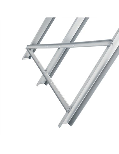DURHAND Portable Sawhorse Heavy Duty Steel Adjustable Work Support, Foldable Sawhorse Stand 100 kg Weight Capacity, Silver Tone