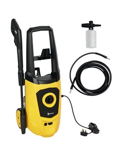 DURHAND 1800W High Pressure Washer, 150 Bar Pressure, 510 L/h Flow, High-Performance Portable Power Washer Jet Wash Cleaner with