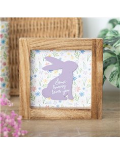 Whimsical Bunny Love Frame Sign BU_44225 2