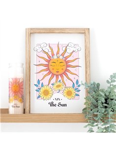The Sun Celestial Framed Wall Print CS_46224 2