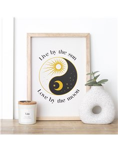Yin Yang Framed Wall Art Print YY_05325 2