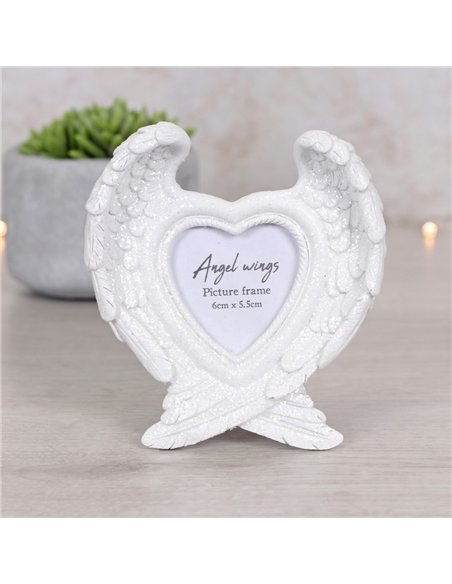 Glittering Angel Wing Keepsake Frame AO_30927 - pic 134453 | FastDaddyshop