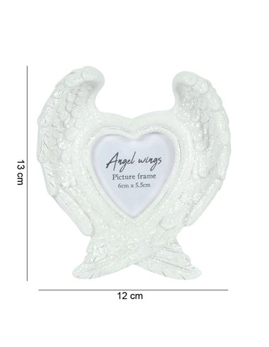 Glittering Angel Wing Keepsake Frame AO_30927