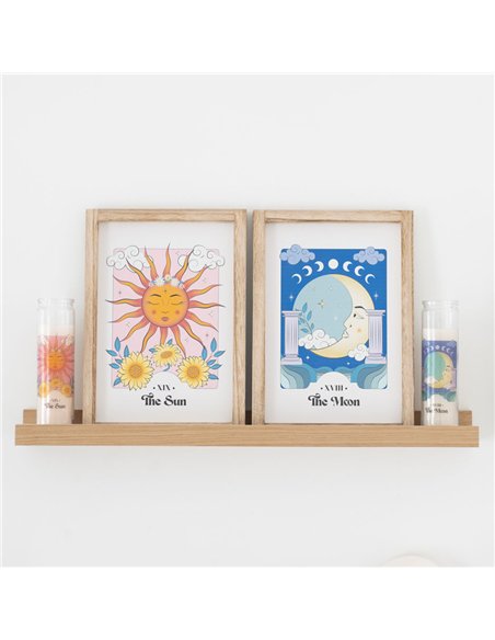 The Moon Celestial Framed Wall Print CS_69524 - pic 134474 | FastDaddyshop