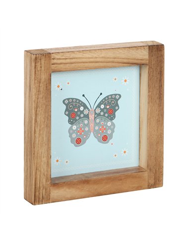 Set of 4 Floral Bug Framed Wall Art Prints FB_02526