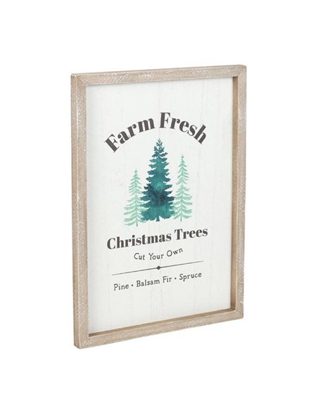 Farm Fresh Christmas Trees Framed Wall Art Print WO_17526 - pic 134513 | FastDaddyshop