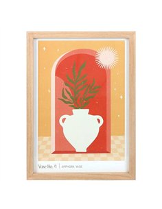 Vase No.4 Framed Wall Art Print SZ_63025