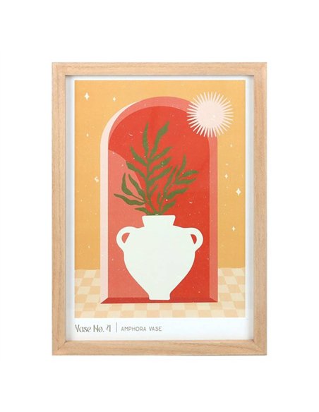 Vase No.4 Framed Wall Art Print SZ_63025 - pic 134518 | FastDaddyshop