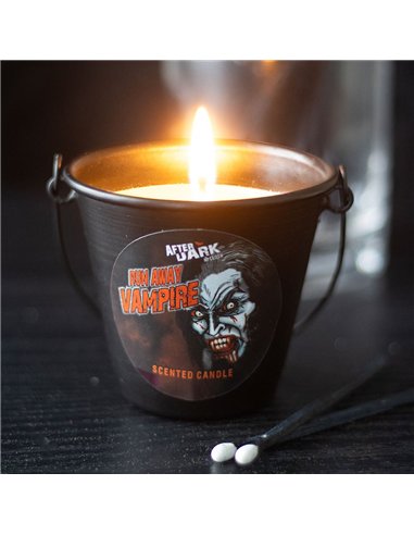 Run Away Vampire Candle Bucket AF_65625