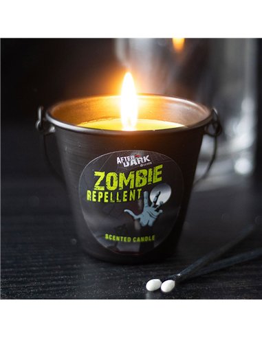 Zombie Repellent Candle Bucket AF_65725