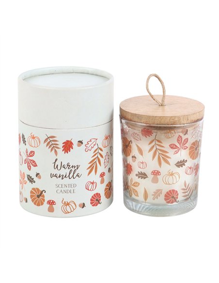 Autumn Leaves Warm Vanilla Candle AL_65224 - pic 134547 | FastDaddyshop