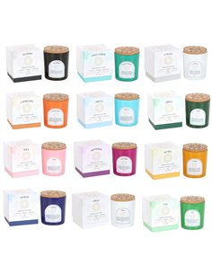 Set of 12 Zodiac Gemstone Candles CE_52023