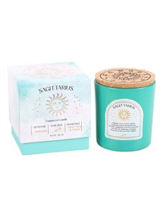 Sagittarius Ylang Ylang & Amber Gemstone Zodiac Candle CE_85923