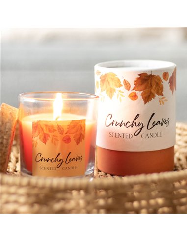 Crunchy Leaves Autumn Candle AA_44623