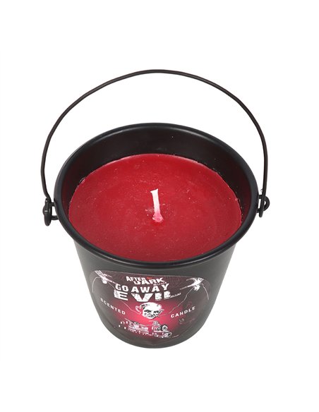 Go Away Evil Candle Bucket AF_65925 - pic 134599 | FastDaddyshop