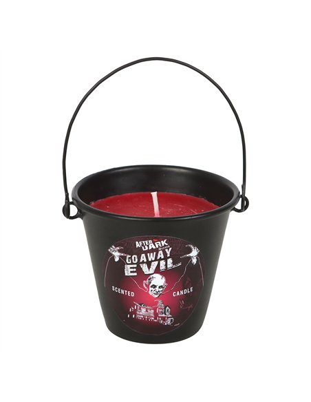 Go Away Evil Candle Bucket AF_65925 - pic 134600 | FastDaddyshop