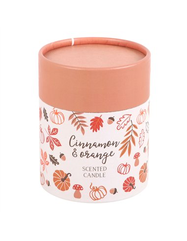 Autumn Leaves Cinnamon & Orange Candle AL_65124