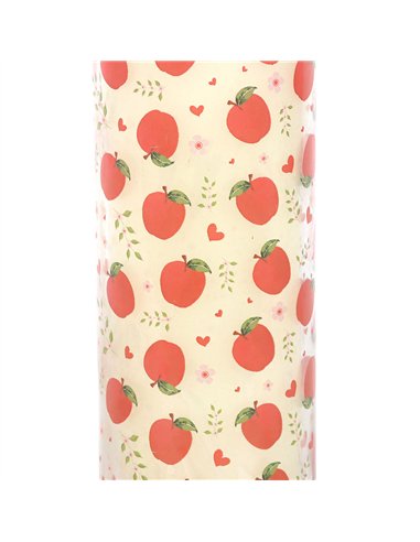 Apple Print Apple Pie Tube Candle AP_94025