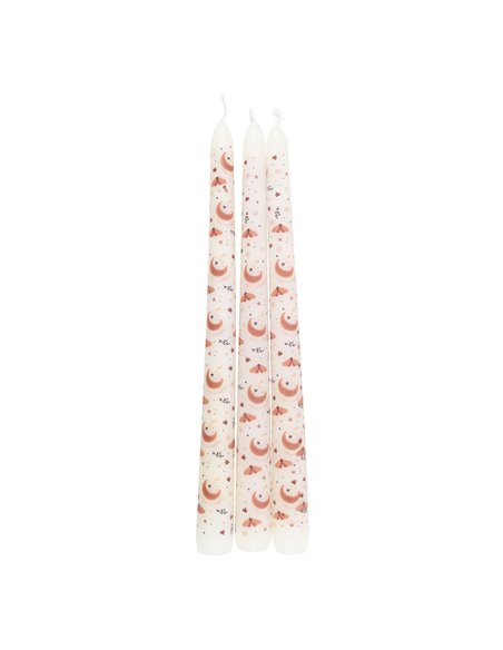 Set of 3 Harvest Moon Taper Candles AT_56425 - pic 134642 | FastDaddyshop