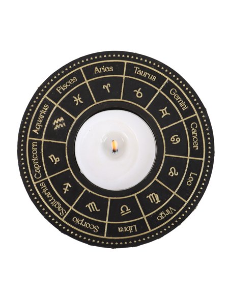 Astrology Wheel Tealight Candle Holder AW_80324 - pic 134647 | FastDaddyshop