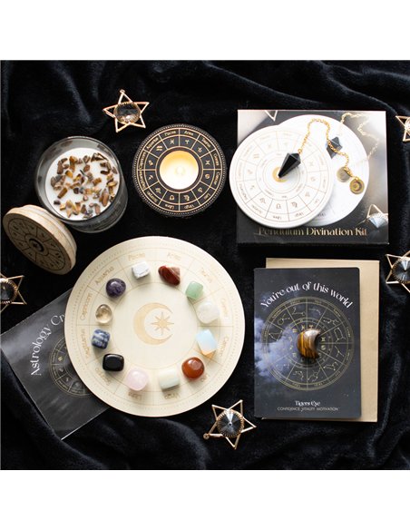 Astrology Wheel Tealight Candle Holder AW_80324 - pic 134649 | FastDaddyshop