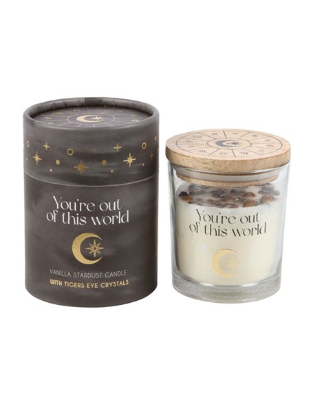 Vanilla Stardust Crystal Chip Candle AW_80624 - pic 134655 | FastDaddyshop