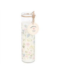 Floral Print Wildflower Tube Candle BL_27025