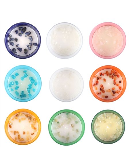 Set of 12 Zodiac Gemstone Candles CE_52023 - pic 134699 | FastDaddyshop