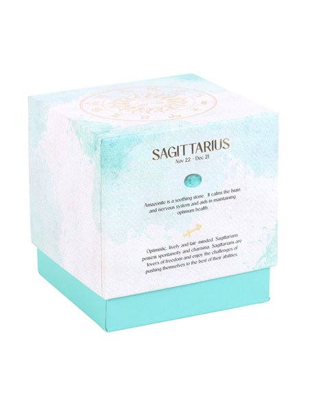 Sagittarius Ylang Ylang & Amber Gemstone Zodiac Candle CE_85923 - pic 134711 | FastDaddyshop