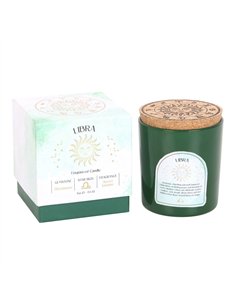 Libra Sweet Jasmine Gemstone Zodiac Candle CE_86123