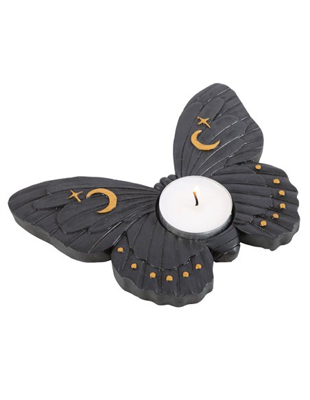 Black Moth Tealight Candle Holder CH_25124 - pic 134725 | FastDaddyshop