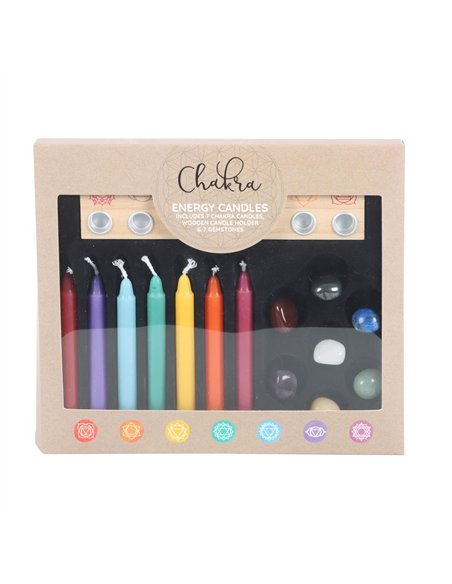Chakra Energy Candle and Crystal Gift Set CK_87024 - pic 134738 | FastDaddyshop